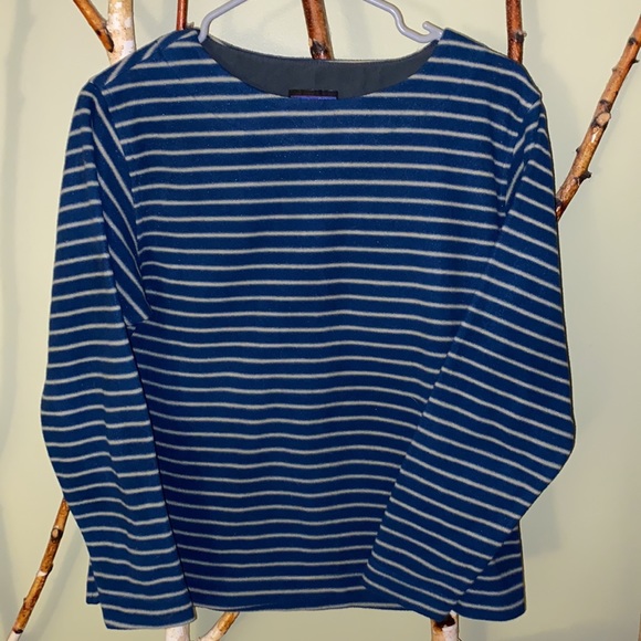 Women’s small vintage boat neck long sleeved pullover Patagonia fleece - Picture 2 of 6